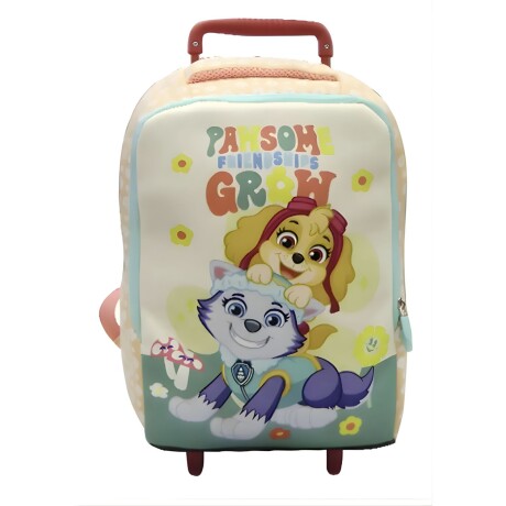 Mochila Nickelodeon Con Carro 37x29 Paw Patrol Mochila Nickelodeon Con Carro 37x29 Paw Patrol