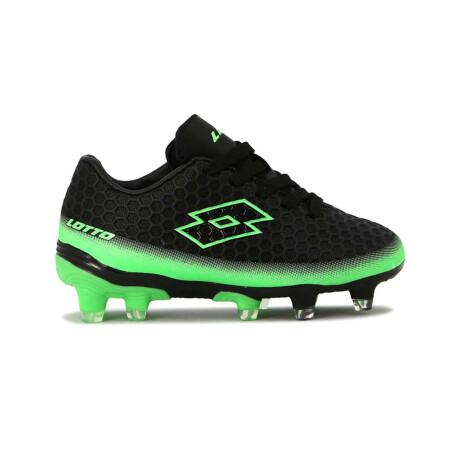 Lotto Futbol Cancha Md Cagliari Niño Baby Negro-Verde