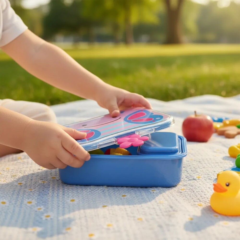 Lunch kit SKIP HOP tupper vianda mariposa