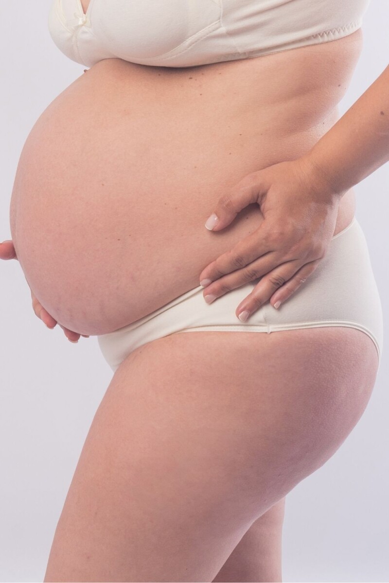 Bombacha Maternal Kalina - Blanco 