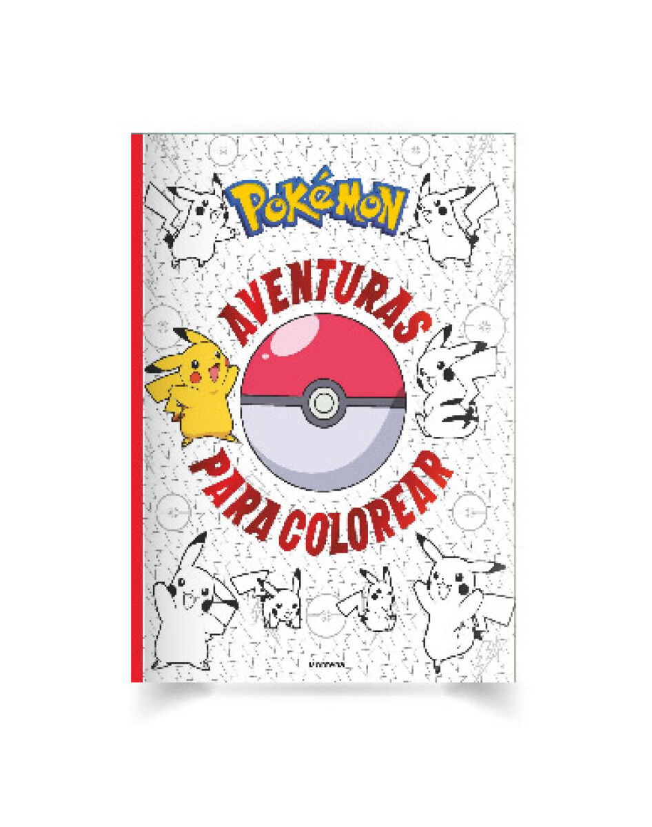 Libro de Aventuras para Colorear Pokémon - 001 