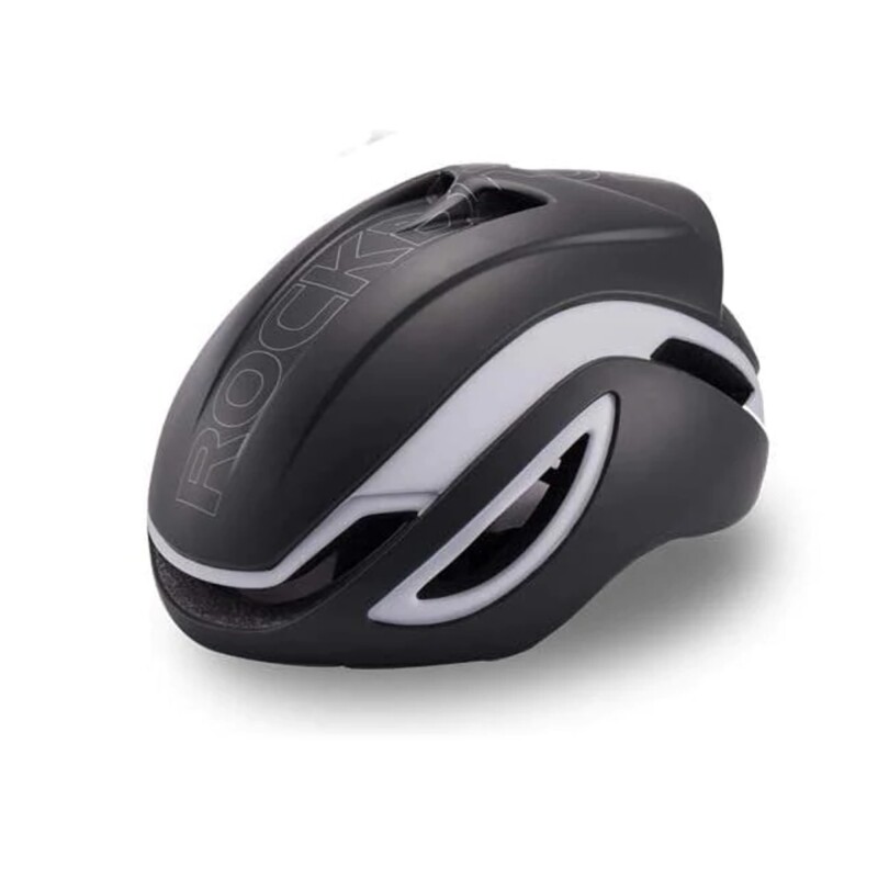 Casco Ultraliviano Rockbros Color Negro Y Blanco Talle M Casco Ultraliviano Rockbros Color Negro Y Blanco Talle M