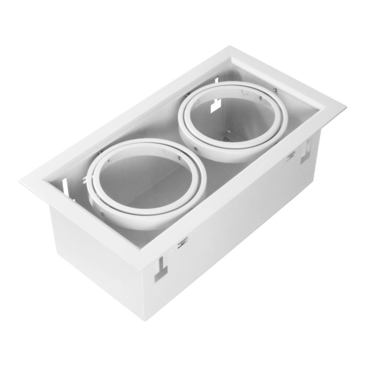 Luminaria de Techo Doble AR111 Blanco 
