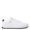 Championes de Hombre Puma Court Classic Blanco - Negro - Dorado