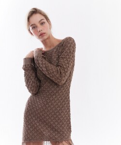 Vestido Zafira Marrón