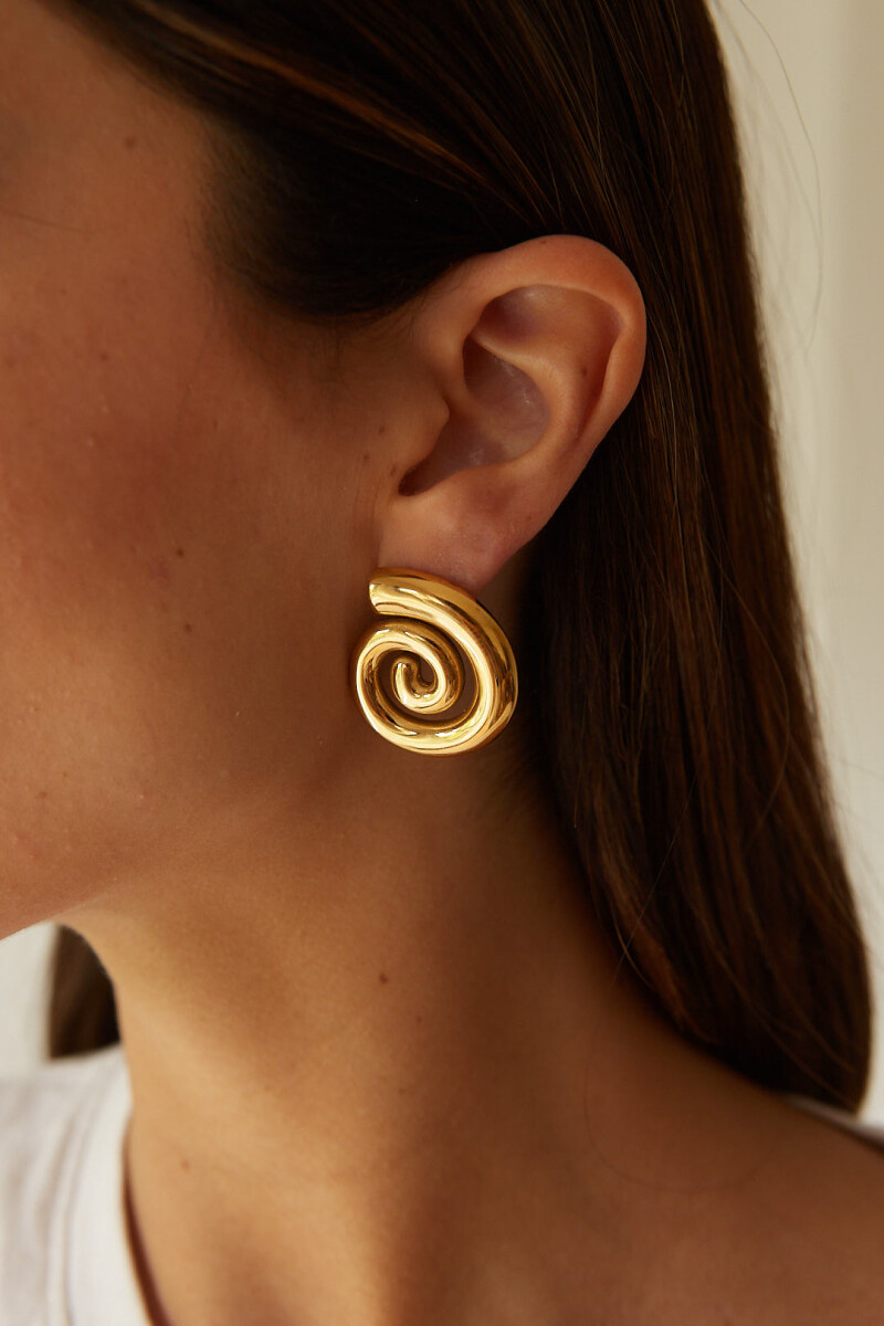 AROS ESPIRAL - GOLD 