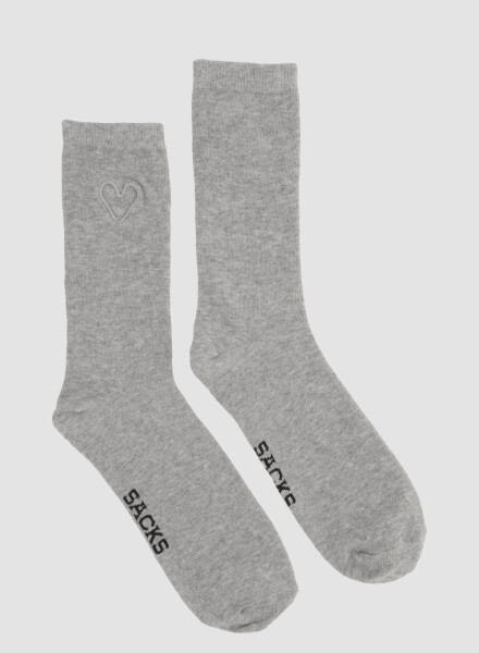 Medias de dama heart Gris