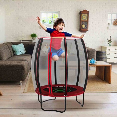 Cama Elástica 106cm Con Red Ovalada Trampolín Calidad Cme001106
