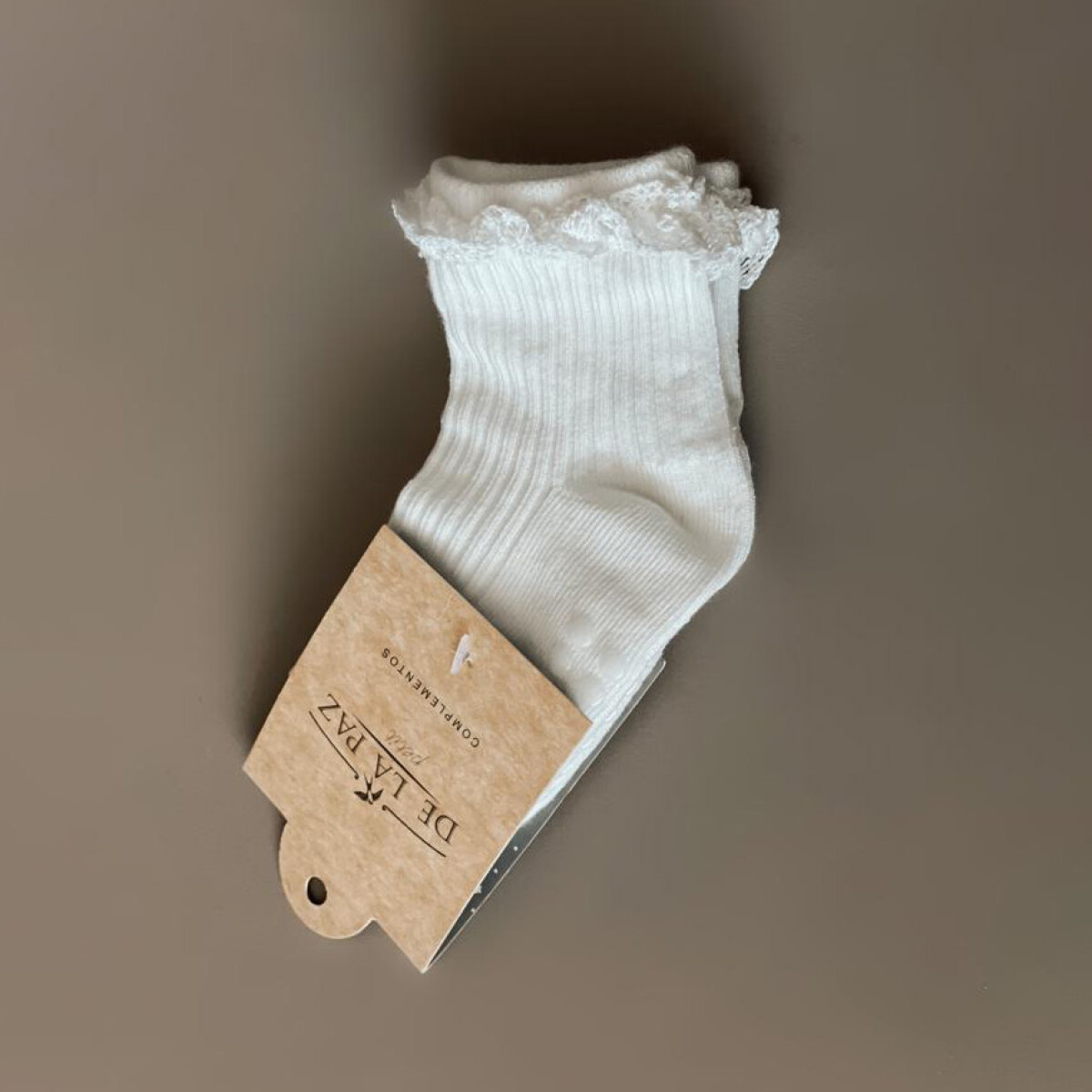 Medias Baby Puntilla - Blanco 