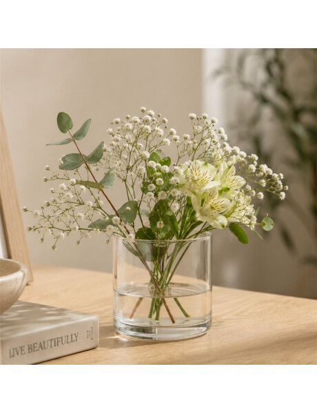 FLORERO 670ML ROUND EK12 GLASSIA D10.5x9CM FLORERO 670ML ROUND EK12 GLASSIA D10.5x9CM