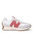 Championes Unisex New Balance 327 Blanco - Gris - Rojo