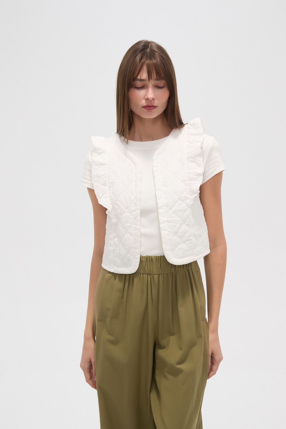 Chaleco Bufima Blanco