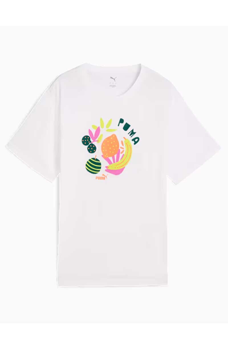 T-SHIRT DAMA PUMA GRAPHICS RELAXED FRUITY TEE Blanco