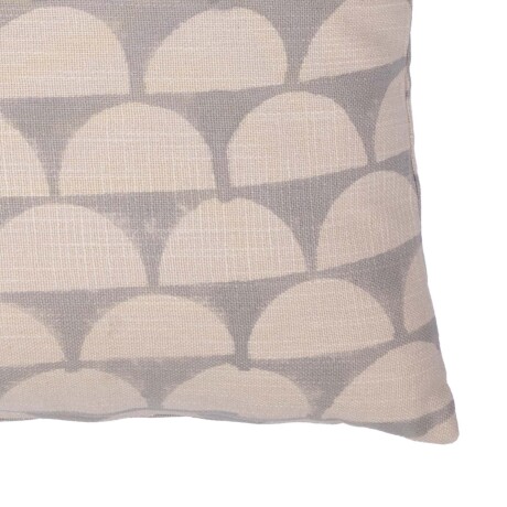 ALMOHADÓN MURCIA 45*45 ALGODON BEIGE/GRIS