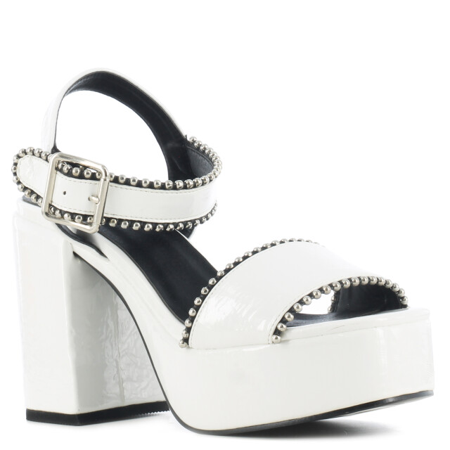 Sandalia de Mujer Miss Carol NAYA con pulsera Blanco