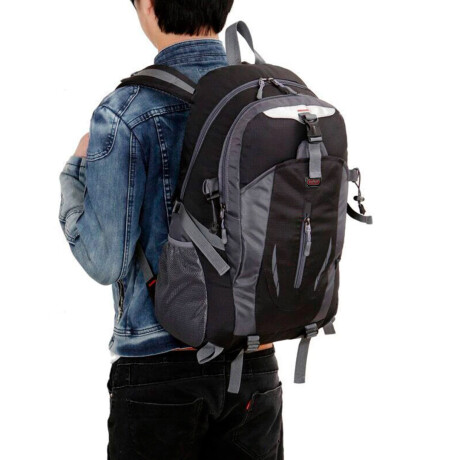 Mochila Camping Senderismo Trekking 55Lts Grande Negro