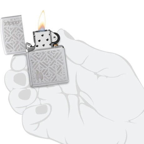 Encendedor Zippo Geometric Design - 29912 Encendedor Zippo Geometric Design - 29912