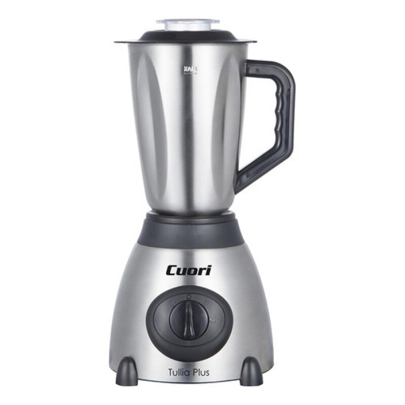 Licuadora Cuori Tullia Plus 500W jarra de acero inoxidable de 1.5L con 2 velocidades para licuar alimentos en la cocina Licuadora Cuori Tullia Plus 500W jarra de acero inoxidable de 1.5L con 2 velocidades para licuar alimentos en la cocina