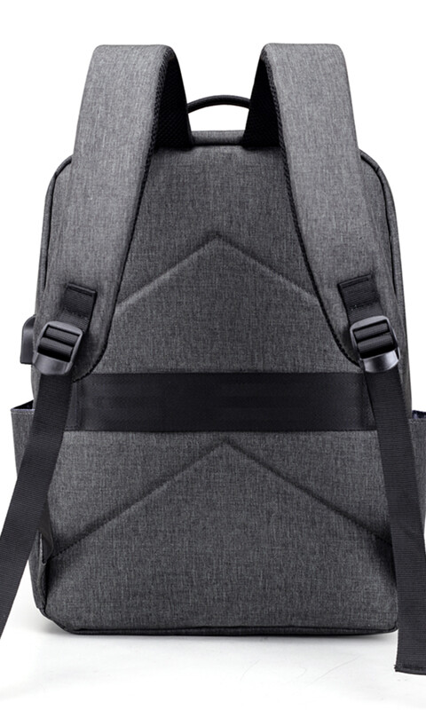 MOCHILA AD WEEK GRIS C/NEGRO