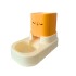 Dispensador Comedero/Bebedero 1800 ml Amarillo Dispensador Comedero/Bebedero 1800 ml Amarillo