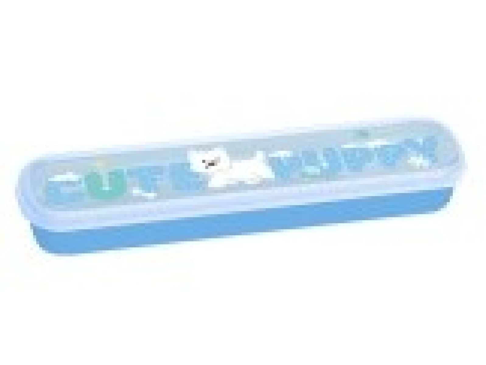 JUEGO DE CUBIERTOS DE PLÁSTICO DE 2 PIEZAS (PUPPY DUODUO – AZUL) 