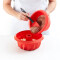 Molde Savarín Hondo 22 cm Rojo