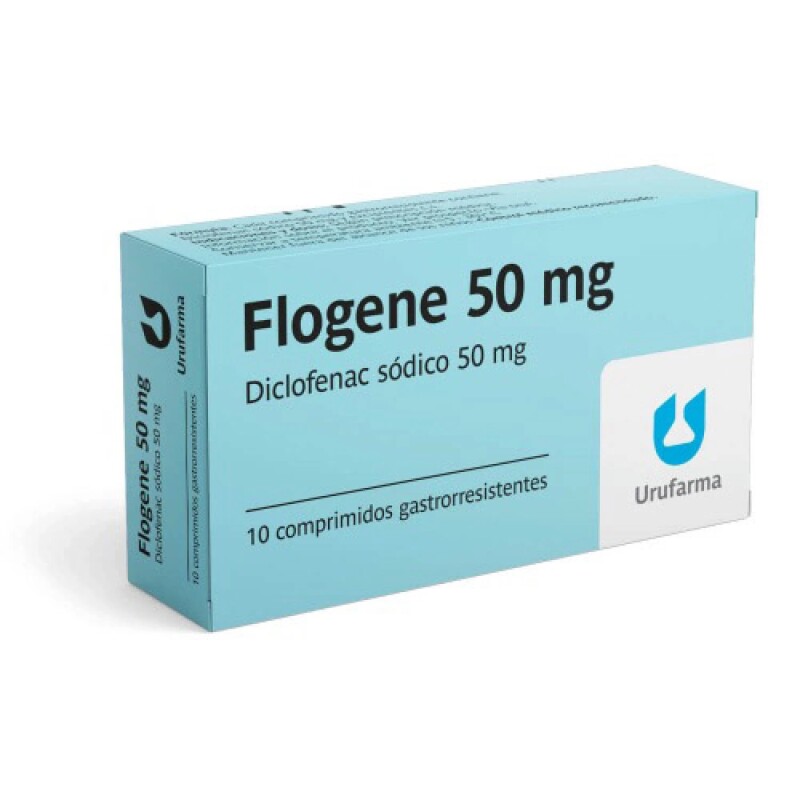 Flogene 50 Mg 10 Comprimidos Flogene 50 Mg 10 Comprimidos
