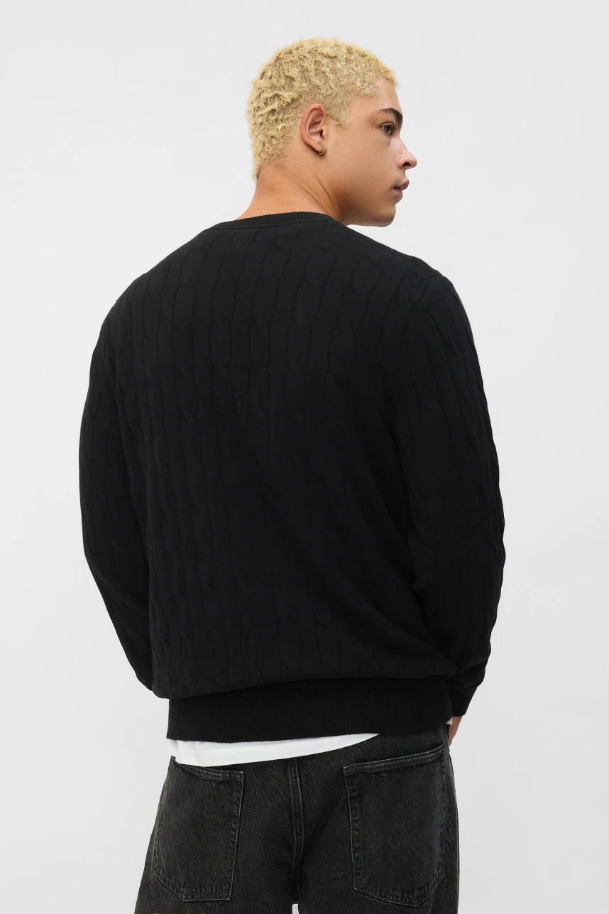 Buzo Cashsoft Ochos Hombre Black