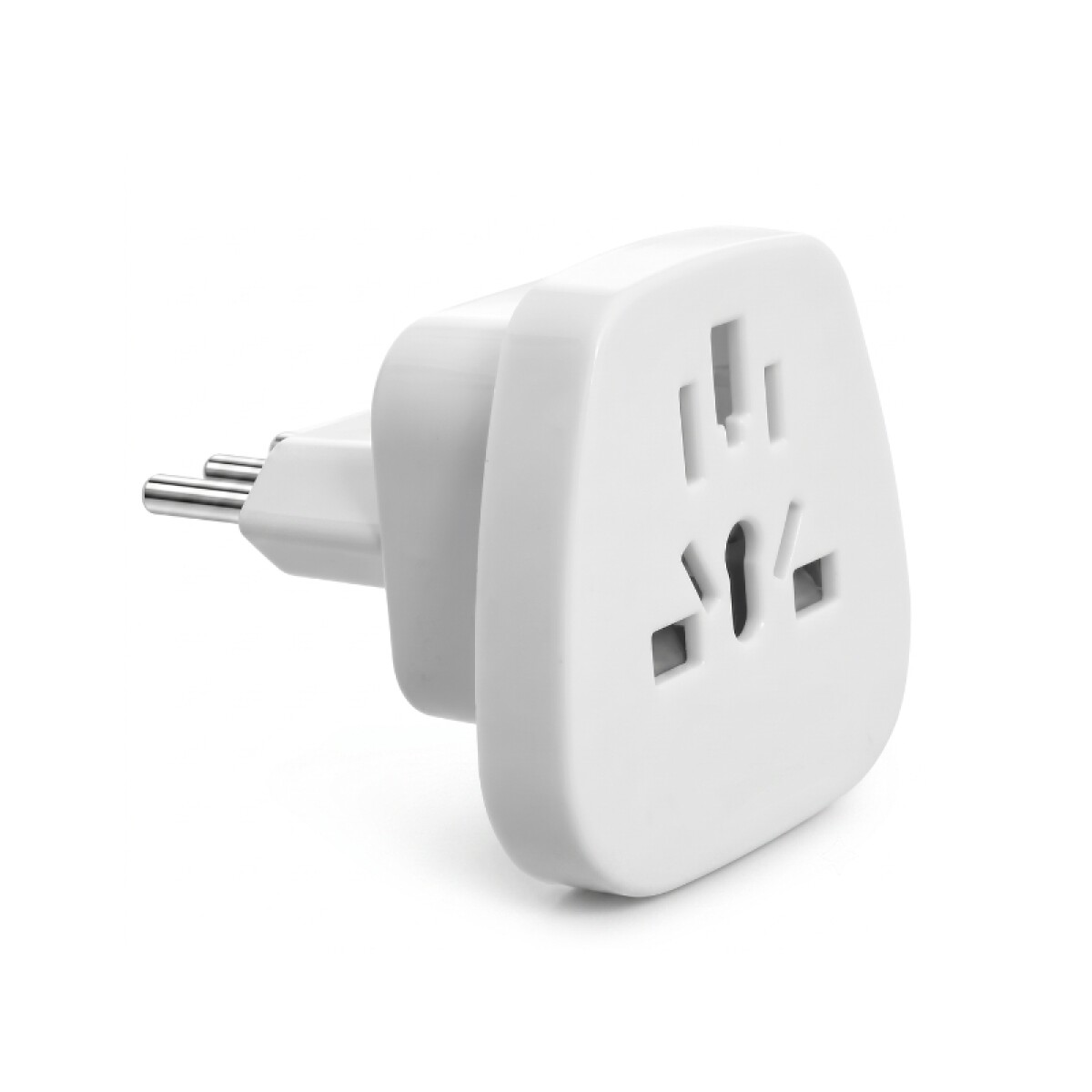 Adaptador Universal 2P+T 10A Blanco 