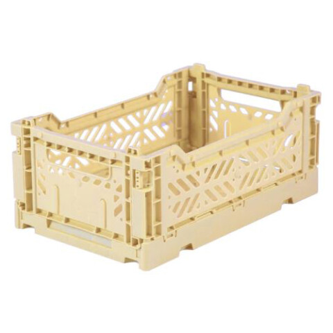 Caja organizadora plegable y apilable Mediana Banana