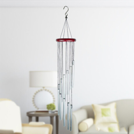 Campana de Viento Glint Plateado