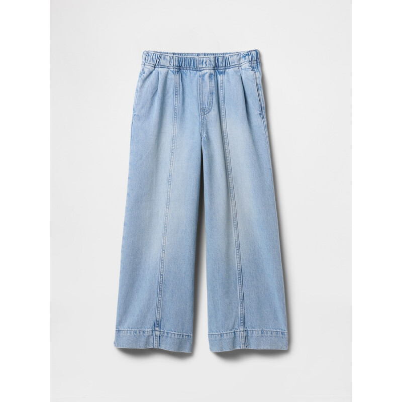 HIGH STRIDE ANKLE - PO LT PLEAT LIGHT WASH