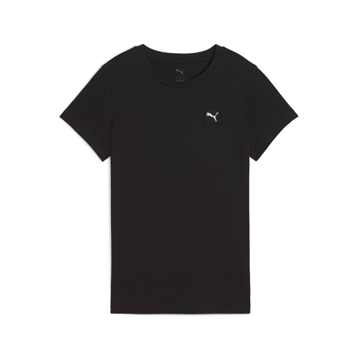 Remera Essentials Elevated de Mujer - Negro 