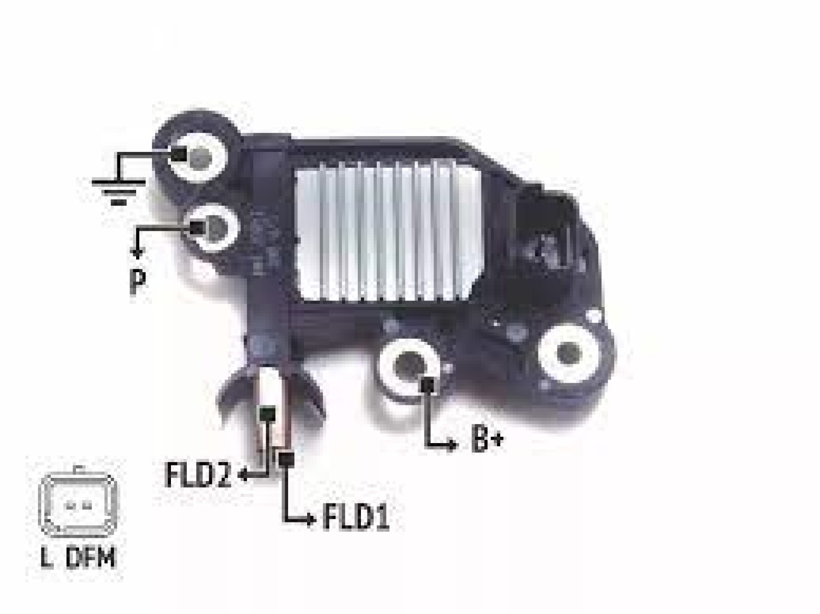 REGULADOR VOLTAJE RENAULT 12V CLIO IV FLUENCE LOGAN SANDERO TRAFIC SCENIC NOSSO 