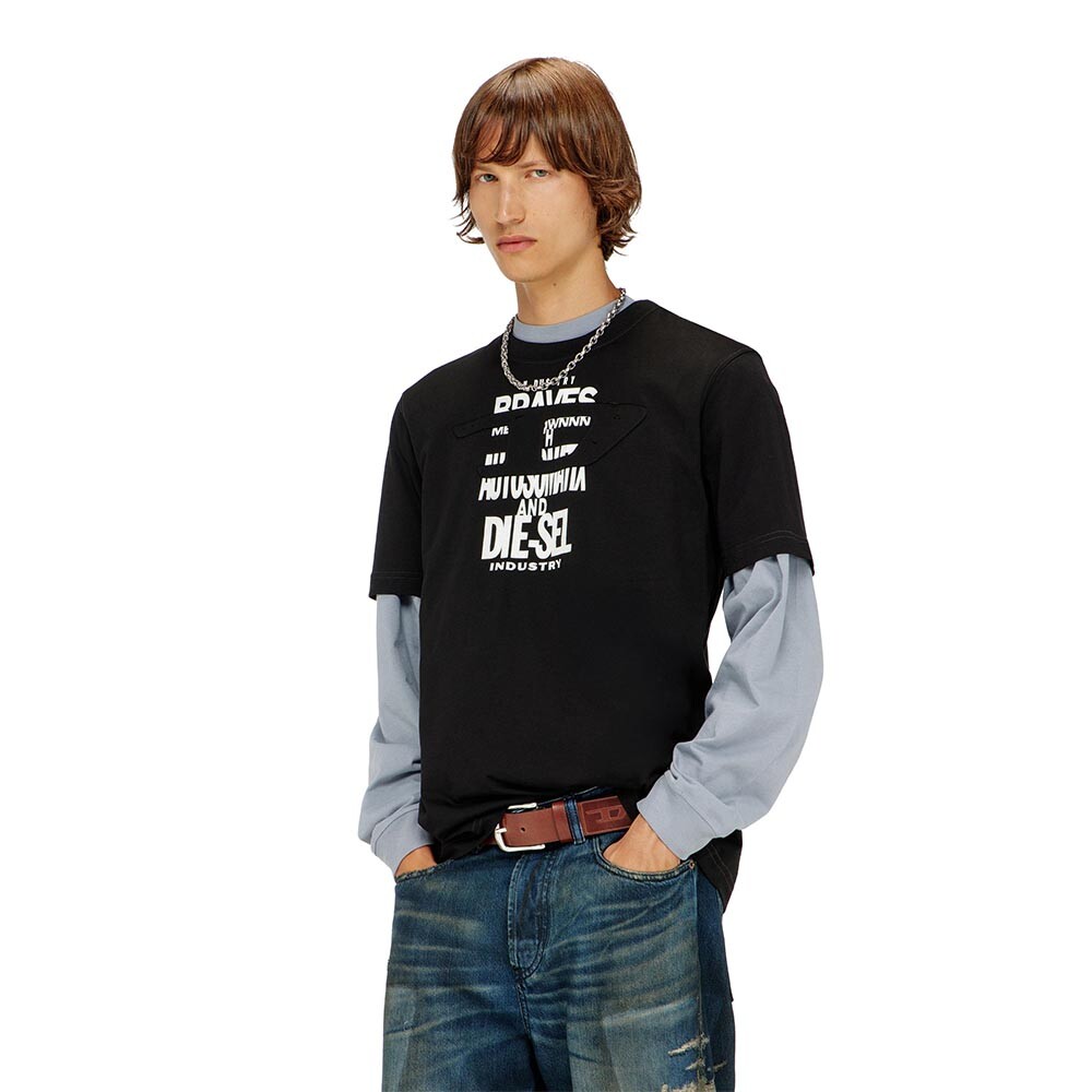 Polo Para Hombre T-Adjust-V9 Negro