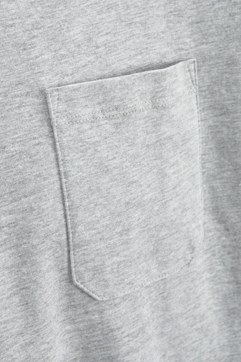 Camiseta Brink Light Grey Melange