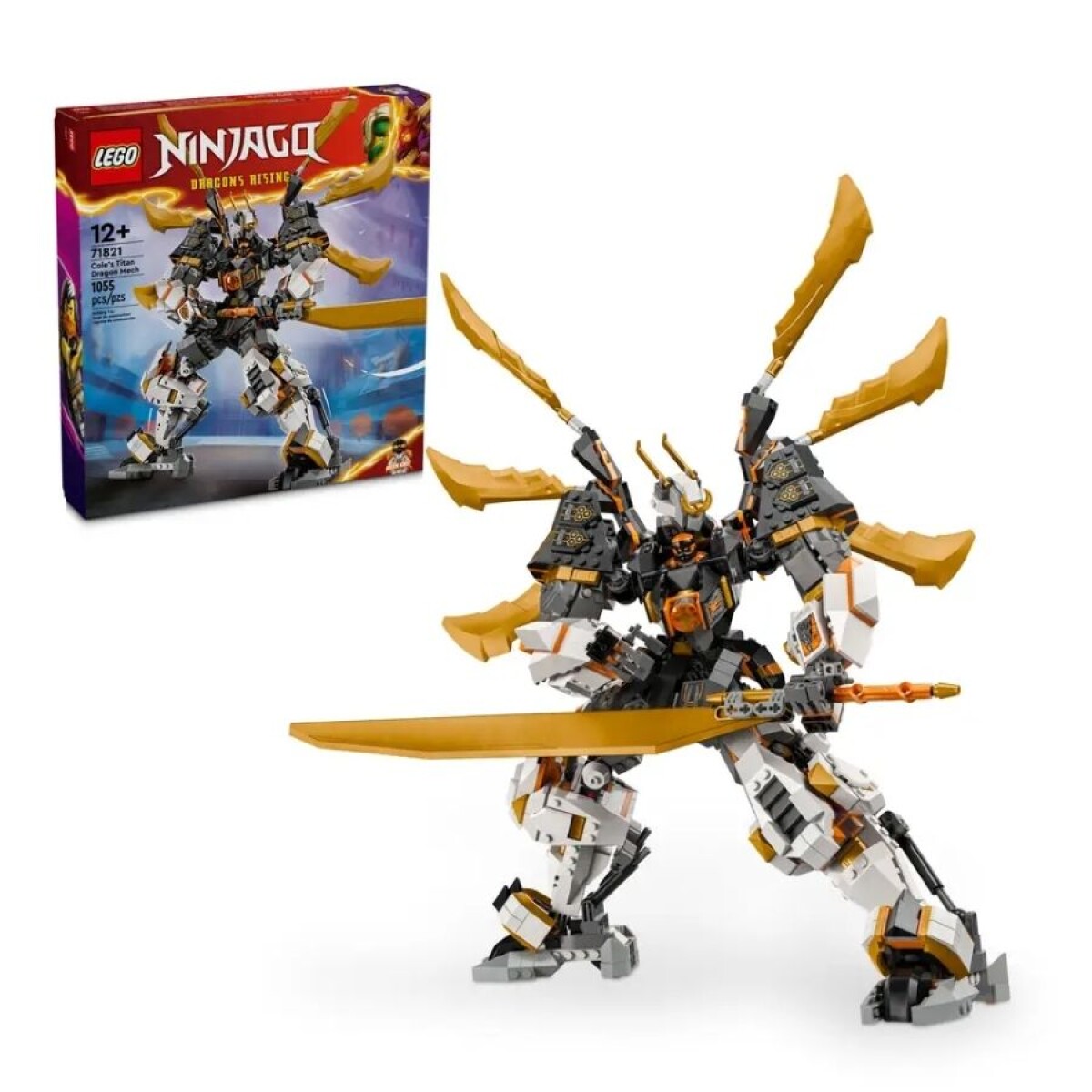 LEGO® NINJAGO – Meca-Dragón Titán de Cole (71821) 
