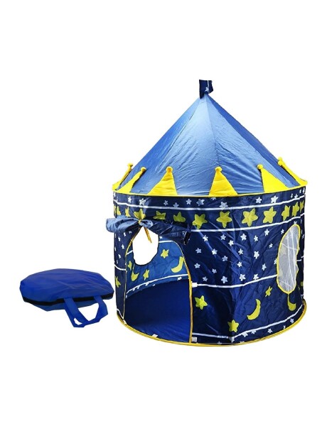 Carpa castillo para niños y niñas Azul