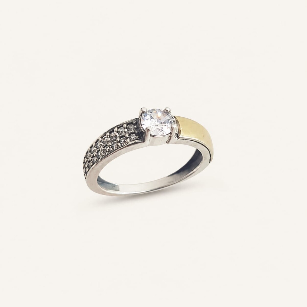 Anillo Eterna - Plata y Oro 