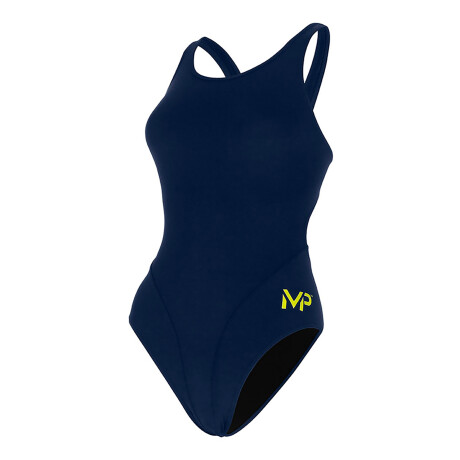 Phelps - Malla de Baño para Mujer Team Solids Comp Back SW257040420 - Uv Upf 50+. 20. 001