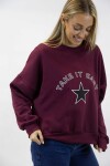 Buzo clasic Bordo