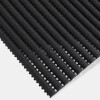 ALFOMBRA NEGRA ANTIDESLIZANTE 50X70CM P/BAÑO Unica