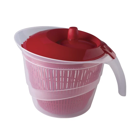 Secador y Escurridor de Verdura 2,8L ROJO