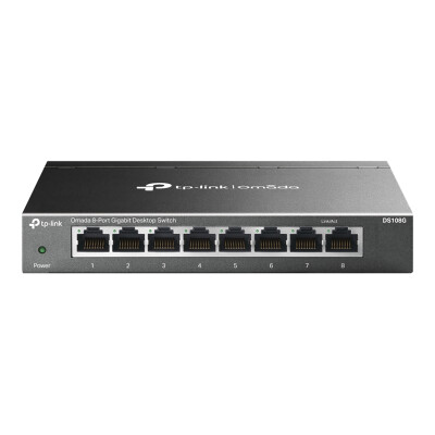 Switch De Escritorio Tp-Link Ds108g Omada 8 Puertos Gigabit Switch De Escritorio Tp-Link Ds108g Omada 8 Puertos Gigabit