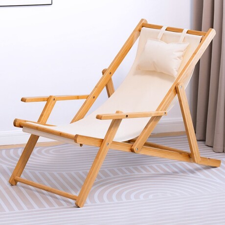 Silla Reclinable Tejida / Madera Bambú Alto 160cm x Largo 60cm Silla Reclinable Tejida / Madera Bambú Alto 160cm x Largo 60cm