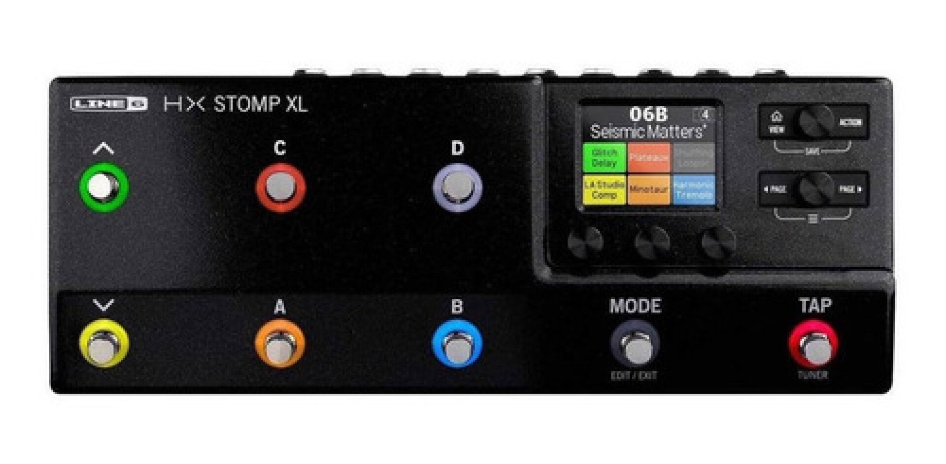 HX Stomp XL Pedalera Multiefectos HX 8 SWITCHES 