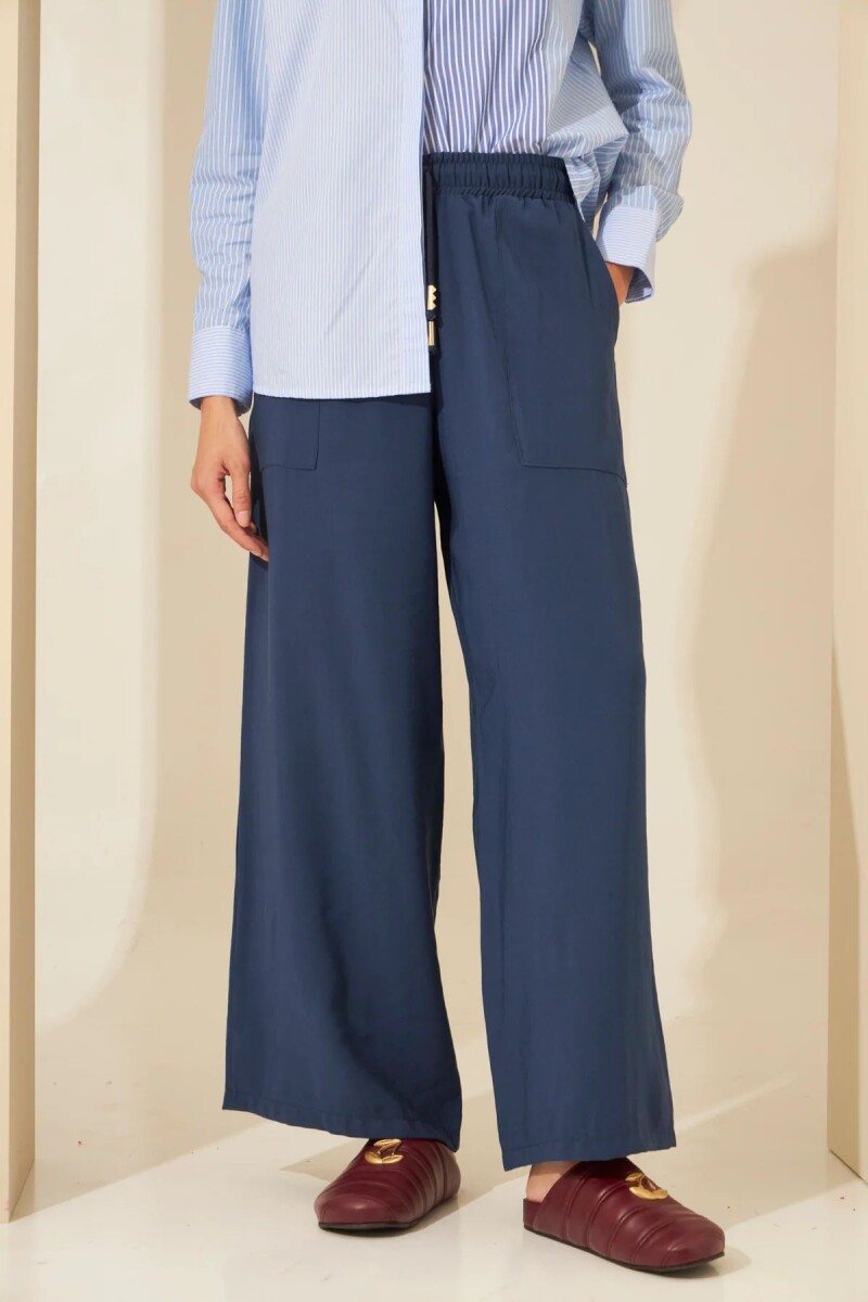 PANTALON MONET - AZUL 