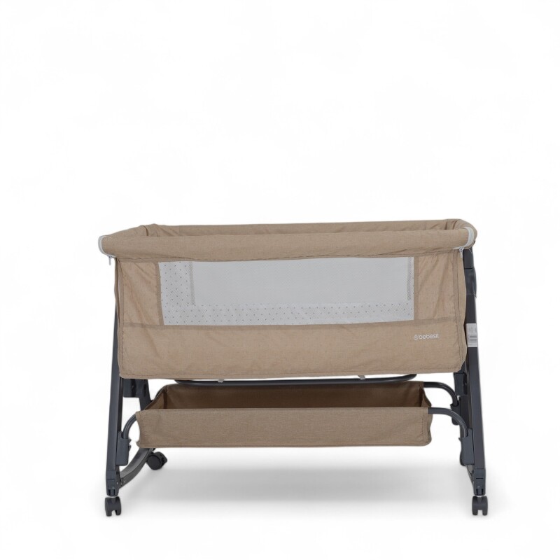 Cuna Colecho Mecedora 2en1 con Mosquitero Bebesit color BEIGE Cuna Colecho Mecedora 2en1 con Mosquitero Bebesit color BEIGE