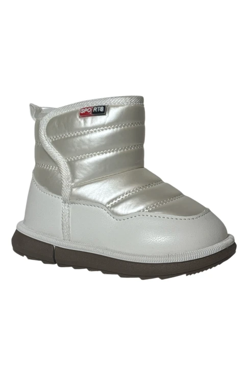 Botas Forradas en Corderito Blanco