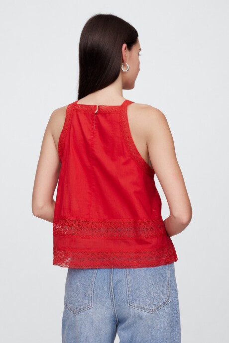 Musculosa Halter Mujer Tomato Sauce